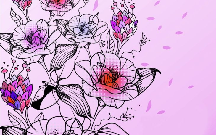 Картинки для срисовки пинтерест цветы