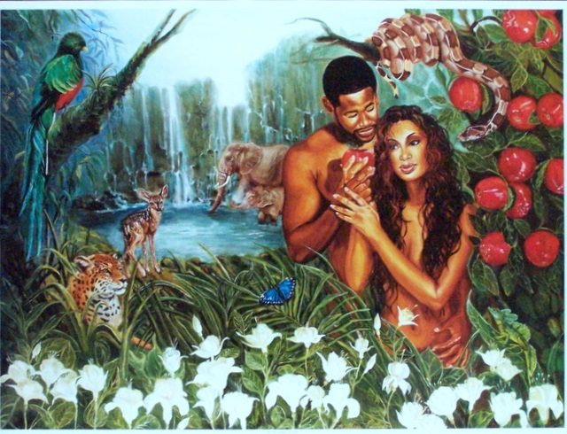 Красивые картинки Адама и Евы(40 картинок) .